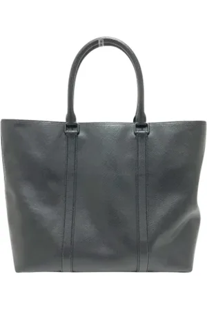 Coach Pre-owned, Heren, Zwart, ONE Size, Leer, Tweedehands leren handtassen
