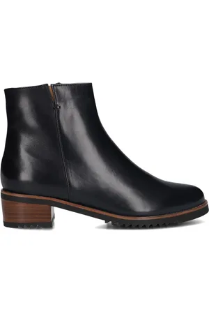 Everybody Schoenen, Dames, Blauw, 39 1/2 EU, Suède, Blauwe Suède Enkellaarsjes