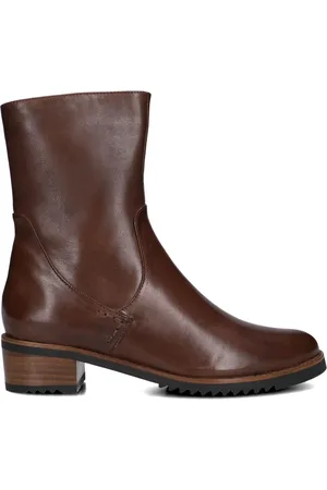 Everybody Schoenen, Dames, Bruin, 41 EU, Suède, Bruine Suède Enkellaarsjes Bee