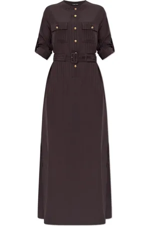 Tom Ford Kleedjes, Dames, Bruin, S, Jurk met Riem