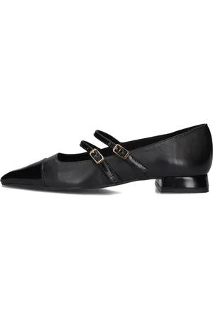 Lodi Schoenen, Dames, Zwart, 39 EU, Zwarte Ballerina Flats
