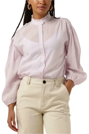 Antik Batik Blouses & Shirts, Dames, Paars, M, Lila Anna Blouse Damesmode