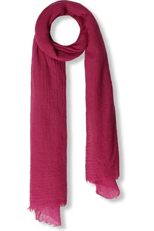 NOTRE-V Accessoires, Dames, Roze, ONE Size, Wol, Roze Wol Sjaal