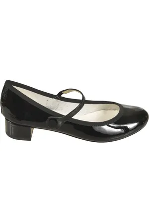 Repetto Schoenen, Dames, Zwart, 41 EU, Zwarte platte schoenen Elegant stijl