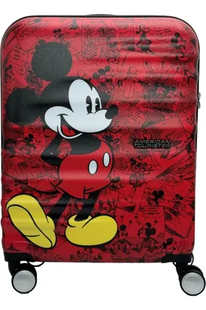 American Tourister Koffers, unisex, Rood, ONE Size, Disney Wavebreaker Trolley Koffer