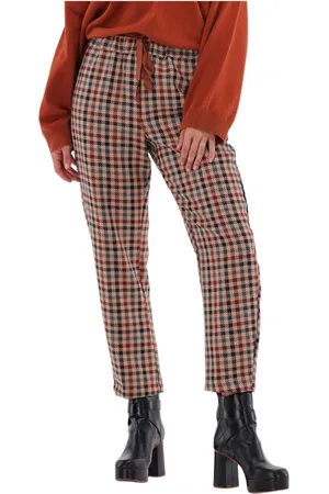 SEMICOUTURE Broeken, Dames, Veelkleurig, 2Xs, Dames Broeken in Multi Kleur