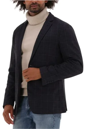 SELECTED Pakken, Heren, Blauw, L, Slim-reno Blazer in Donkerblauw
