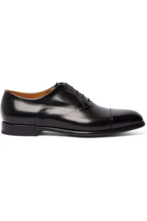 Fabi Schoenen, Heren, Zwart, 41 EU, Leer, Zwarte leren veterschoenen voor ceremonie