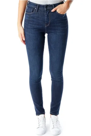 Pepe Jeans Jeans, Dames, Blauw, W30 L28, Denim, High Waist Skinny Fit Jeans