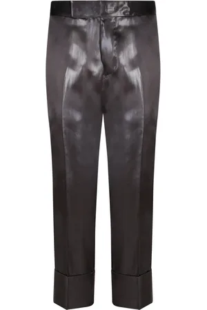 SAPIO Broeken, Dames, Zwart, M, Zwarte Elegante Broek