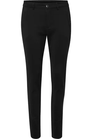 Kaffe Broeken, Dames, Zwart, XL, Zwart Diep Broek Vera Stijl
