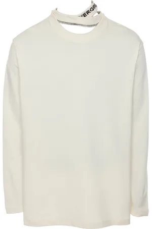 Y / PROJECT Tops, Heren, , XL, Geribbelde Kraag Longsleeve Top