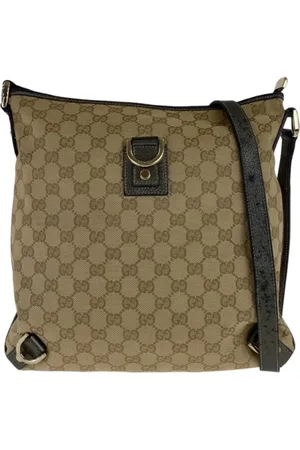 Gucci Pre-owned, unisex, , ONE Size, Leer, Pre-owned Canvas crossbody-bags