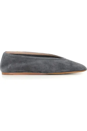 Le Monde Beryl Schoenen, Dames, Grijs, 38 EU, Suède, Antraciet Suède Ballerina Platte Schoenen