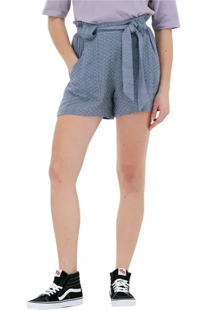 ROUGH. Korte broeken, Dames, Paars, L, Lila Dinah Short Damesbroek