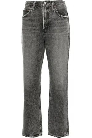 AGOLDE Jeans, Dames, Grijs, W33, Denim, Valen J Denim Jeans