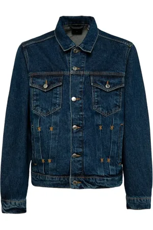Daily paper Jassen, Heren, Blauw, S, Denim, Denim Bomberjack