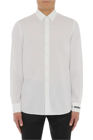 Moschino Overhemden, Heren, Wit, M, Witte Shirt Collectie