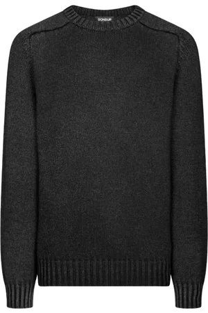 Dondup Truien, Heren, Zwart, M, Zwarte Trui Collectie