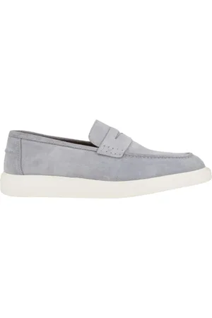 Atelier Verdi Schoenen, Heren, Blauw, 43 EU, Blauwe Loafer Schoenen voor Heren