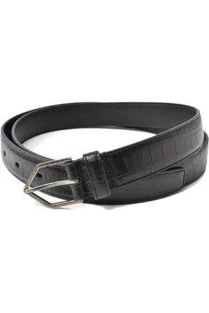 Saint Laurent Pre-owned, Heren, Zwart, ONE Size, Leer, Pre-owned Leather belts