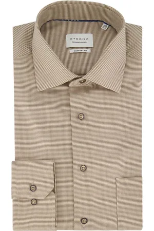ETERNA Overhemden, Heren, , 4Xl, Katoen, Business Overhemd met Print