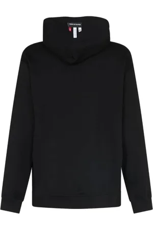 Vision Of Super Sweatshirts & Hoodies, Heren, Zwart, S, Katoen, Gotische Rock Skull Hoodie Zwart