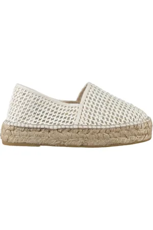 Espadrilles Schoenen, Dames, Wit, 39 EU, Witte Sneakers met Mesh Stof
