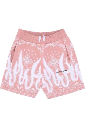 Vision Of Super Korte broeken, Heren, Roze, S, Katoen, Bandana Print Shorts