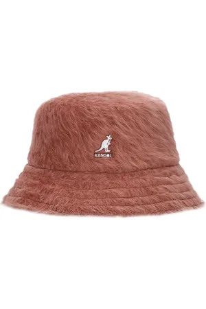 Kangol Accessoires, unisex, Bruin, S, Nylon, Furgora Mahonie Heren Bucket Hat