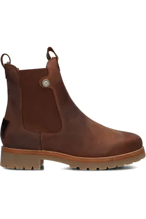 Panama Jack Schoenen, Dames, Bruin, 37 EU, Francesca Igloo Chelsea Laarzen