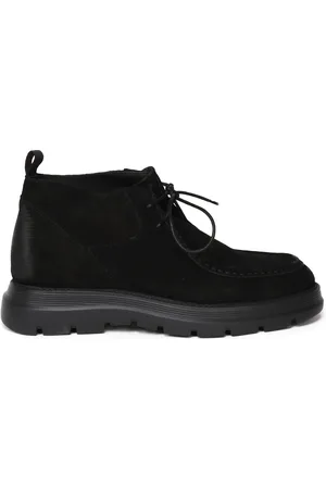 Giuliano Galiano Schoenen, Heren, Zwart, 40 EU, Suède, Zwarte Suède Platte Schoenen