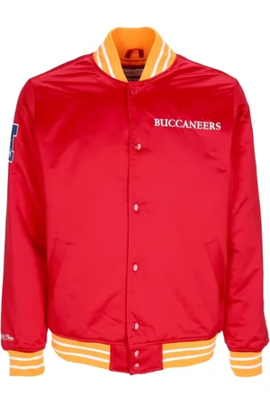 Mitchell & Ness Jassen, Heren, Rood, L, Polyester, NFL Bomberjack Tampa Bay Buccaneers