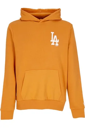 New Era Sweatshirts & Hoodies, Heren, Oranje, XL, Katoen, Los Angeles Dodgers Hoodie Essential Oranje