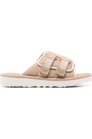 UGG Schoenen, Heren, , 43 EU, Suède, Suède Sandalen met Klittenbandsluiting