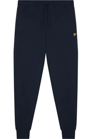 Lyle & Scott Broeken, Heren, Blauw, S, Katoen, Skinny Sweatpant