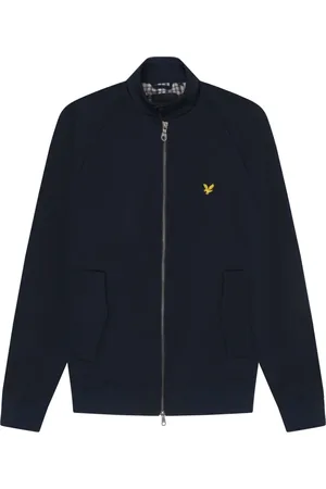 Lyle & Scott Jassen, Heren, Blauw, XS, Softshell Harrington Jas