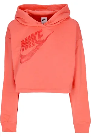 Nike Sport, Dames, Roze, M, Katoen, Magic Ember Cropped Hoodie Sportswear