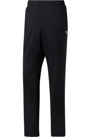 Reebok Broeken, Heren, Zwart, M, Geweven Trainingsbroek