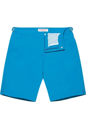 Orlebar Brown Badkleding, Heren, Blauw, W34, Blauwe Zwembroek voor Mannen