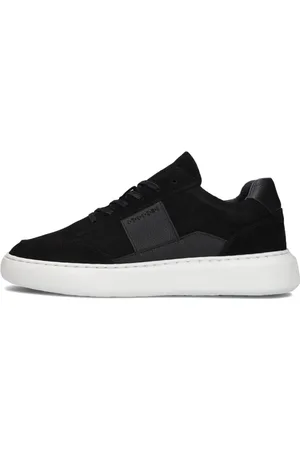 Cycleur de luxe Schoenen, Heren, Zwart, 46 EU, Suède, Zwarte Suède Lage Sneakers