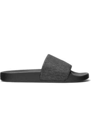 Michael Kors Schoenen, Heren, Zwart, 41 EU, Stijlvolle Leren Loafers voor Mannen