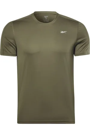 Reebok Tops, Heren, Groen, M, Technische T-shirt
