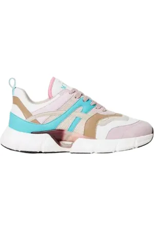 Twin-Set Schoenen, Dames, Veelkleurig, 40 EU, Suède, Hardloopschoenen