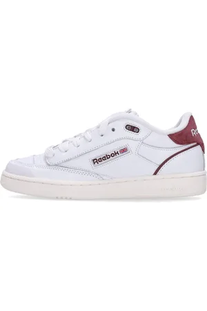 Reebok Schoenen, Heren, Wit, 46 EU, Leer, Witte Leren Lage Sneakers