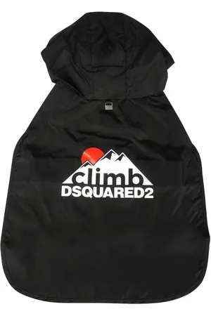 Dsquared2 Jassen, Heren, Zwart, L, Brampton Regenjas - Verstelbare Capuchon