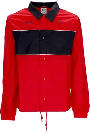 Nike Jassen, Heren, Rood, XL, Nylon, Chicago Bulls Lichtgewicht Jas