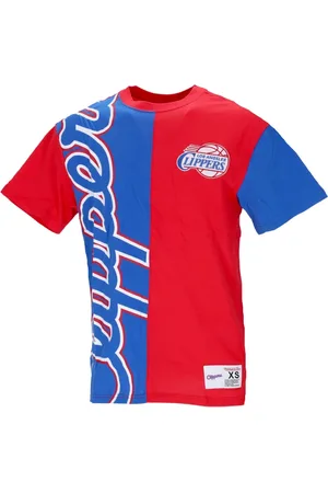 Mitchell & Ness Tops, Heren, Rood, L, Katoen, NBA Play By Play Tee