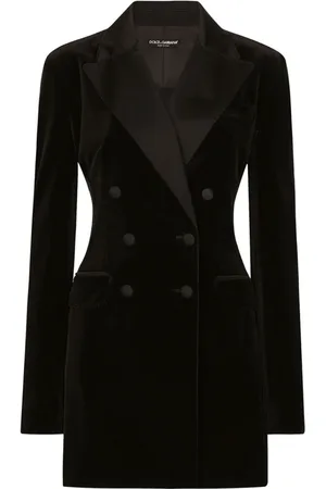 Dolce & Gabbana Jassen, Dames, Zwart, S, Stijlvolle jas met F29Xttfuwd 6N0000