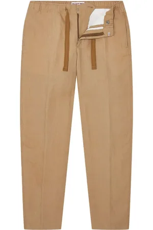 Orlebar Brown Broeken, Heren, , W36, Stijlvolle Biscuit Broek voor Mannen